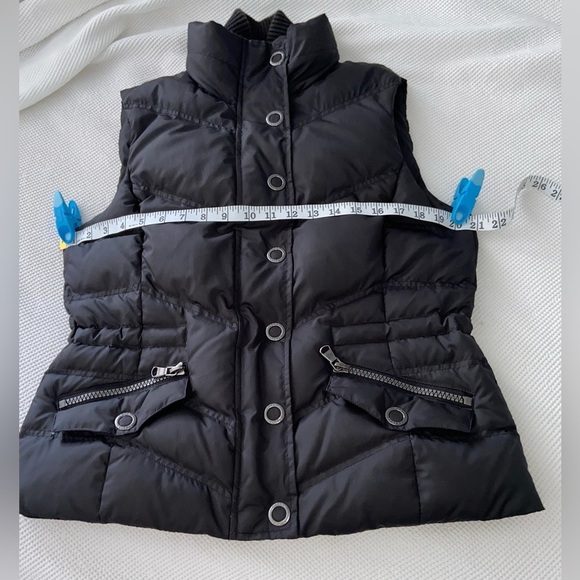 Women’s ESPRIT down feather blend black winter Puffer Vest size Large - Picture 13 of 16